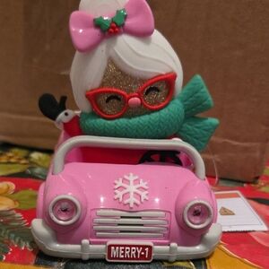 Bath & Body Works Pink Holiday Car Accessory